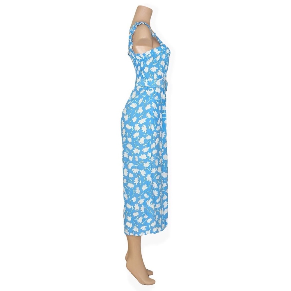 FAITHFULL THE BRAND Dolores Jumpsuit, Leyla Floral Print, XS - Picture 10 of 13
